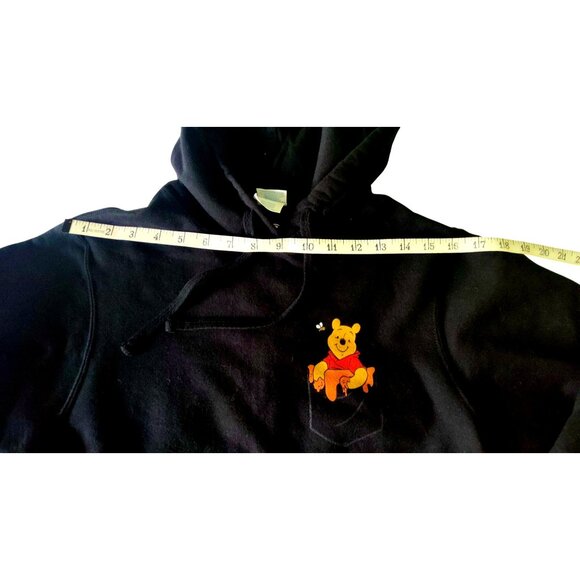 Disney Women's Size Small Black Winnie The Pooh Hoodie Sweatshirt - Picture 11 of 16